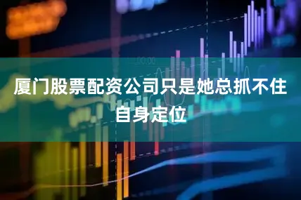 厦门股票配资公司只是她总抓不住自身定位